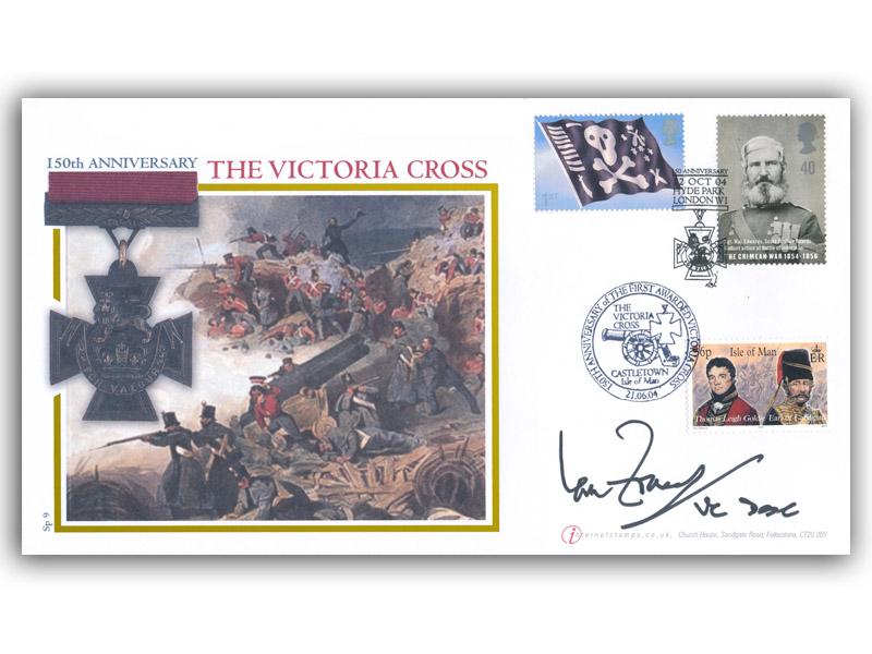 150th Anniversary of the Victoria Cross, signed by Ian Fraser VC