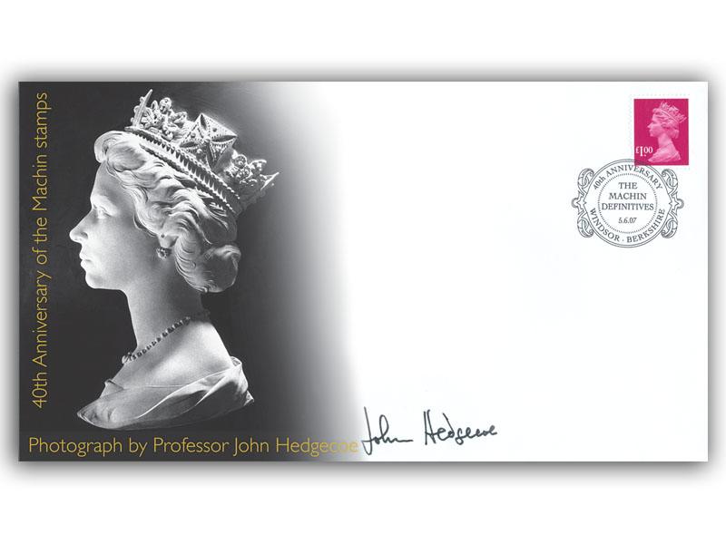 40th Anniversary of the Machin New Ruby £1 Definitive Stamp