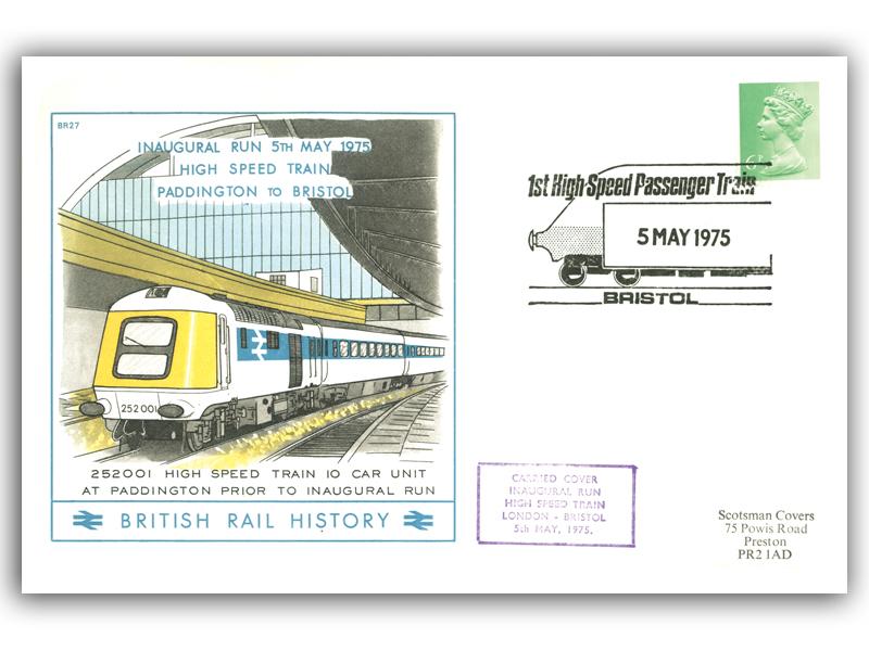 1975 Inaugural Run of the High Speed Train - Paddington to Bristol