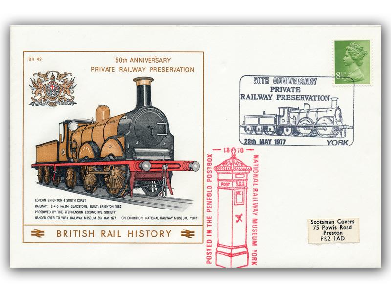 1977 50th Anniversary of Private Railway Preservation