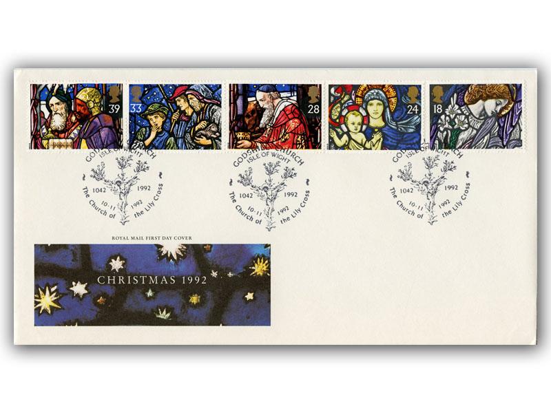 1992 Christmas First Day Cover