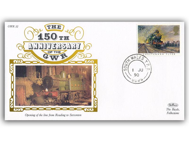 1990 150th Anniversary of the Great Western Railway - Reading to Steventon