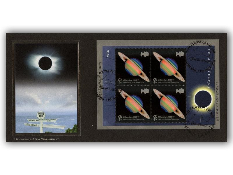 1999 Solar Eclipse, Falmouth Eclipse official