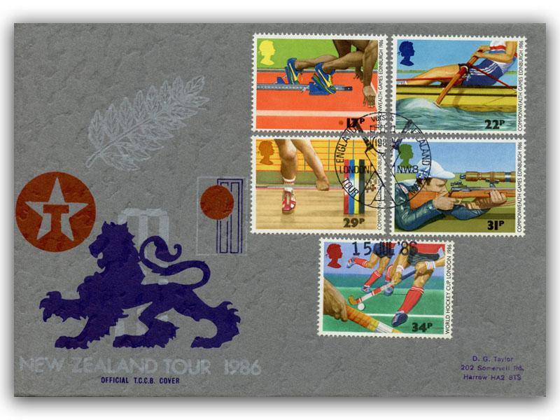 1986 Commonwealth Games, New Zealand Tour TCCB official