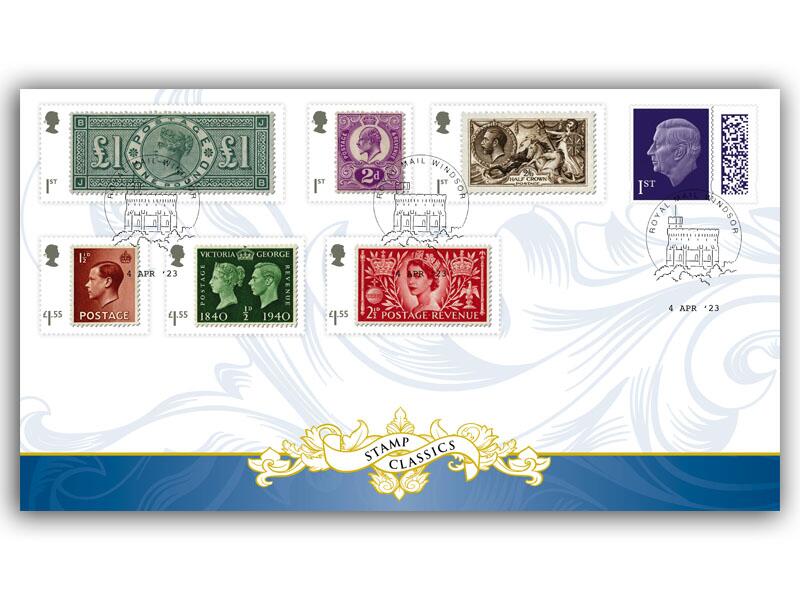 Stamp Classics, King Charles III Definitive 2023