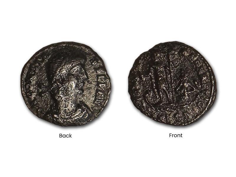 Emperor Constans Roman coin