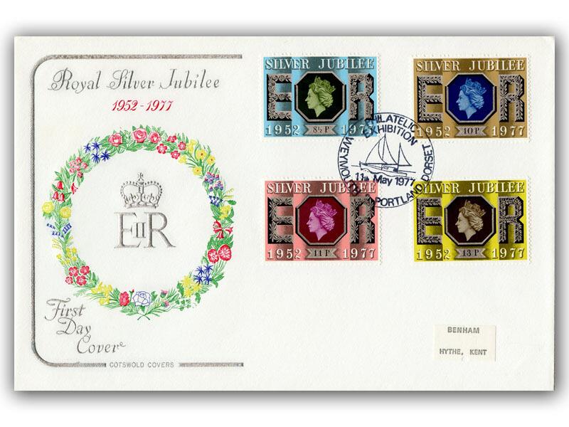 1977 Silver Jubilee, Weymouth & Portland postmark