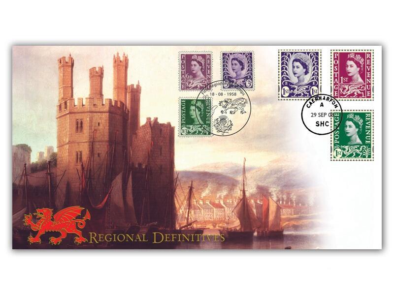Country Definitives, Wales