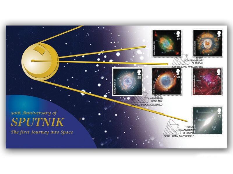 The Sky at Night Stamp Cover