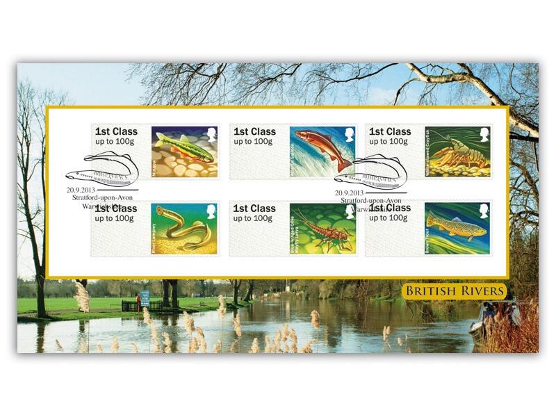 Post & Go - Freshwater Life - Rivers, Bureau stamps