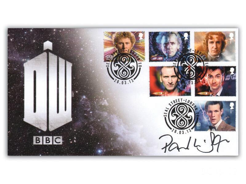 50th Anniversary of Doctor Who, signed Paul McGann