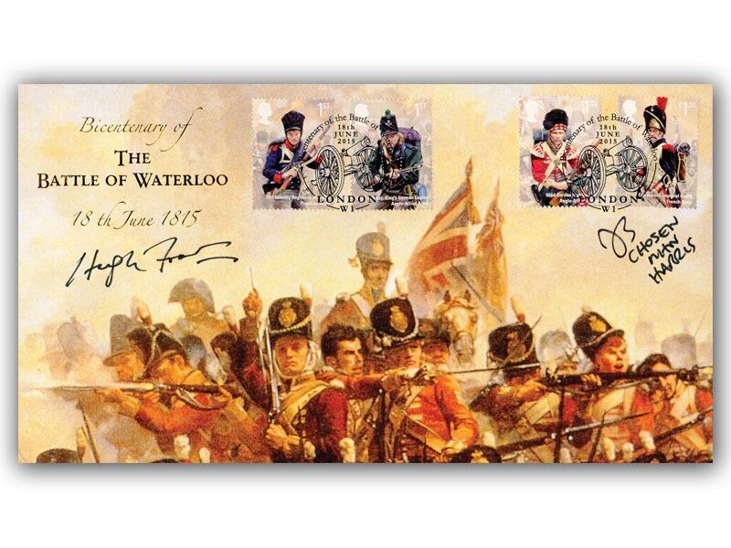 Bicentenary of Waterloo Stamps from Miniature Sheet