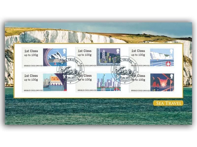 2015 Post & Go - Sea Travel, Bureau stamps