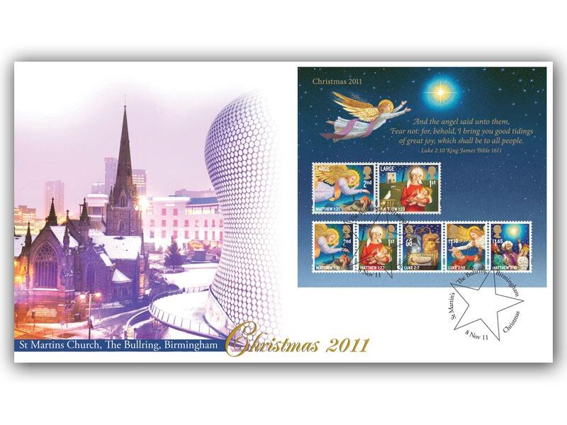 Christmas 2011 - St. Martin's Church Miniature Sheet Cover
