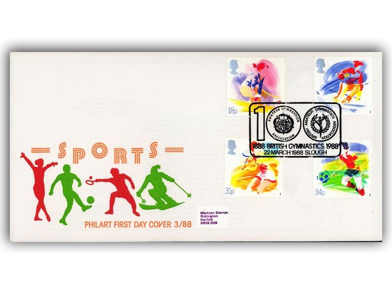 1988 Sport First Day Cover