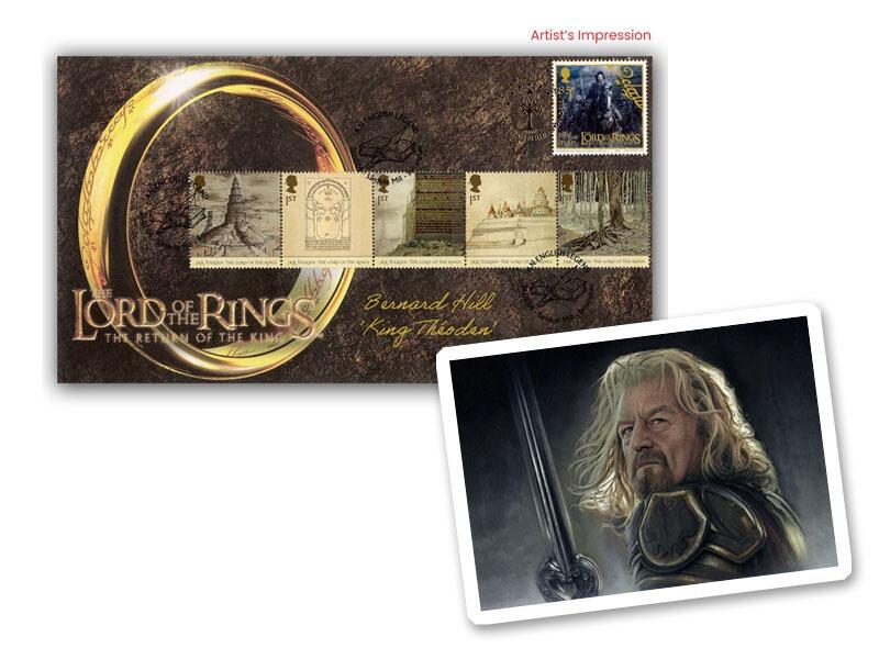 Lord of the Rings, signed Bernard Hill 'King Theodon'
