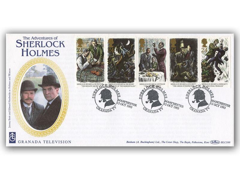 1993 Sherlock Holmes, Granada Television Manchester official cover
