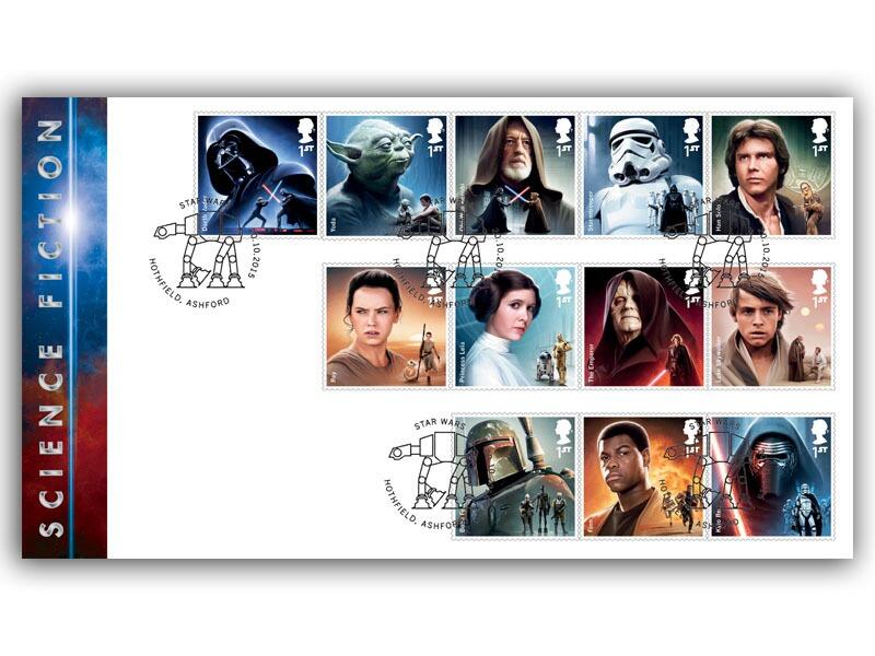 Star Wars 2015 Full-Set First Day Cover