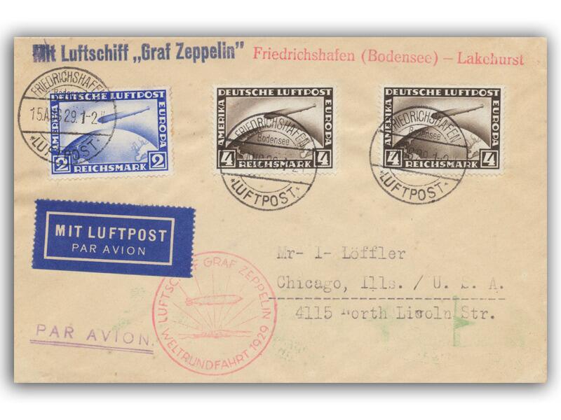 1929 Graf Zeppelin World Flight