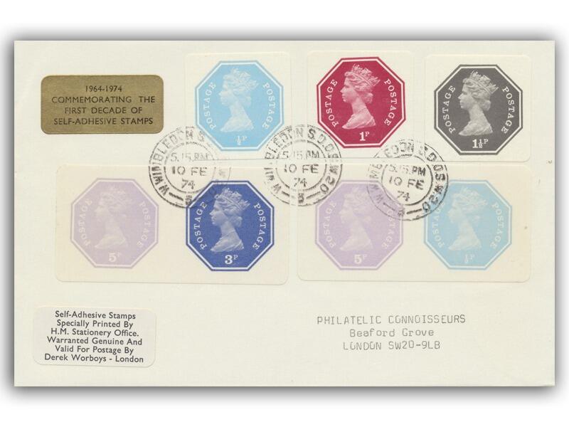 1974 First Self Adhesives, Wimbledon CDS