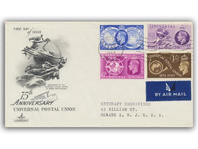 1949 Universal Postal Union, Uckfield slogan