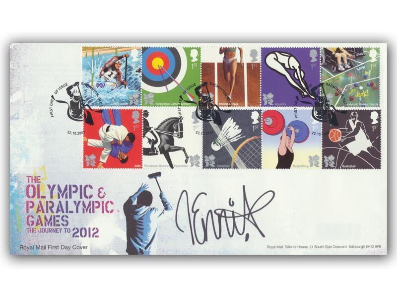 Jessica Ennis signed 2009 Olympic Sports