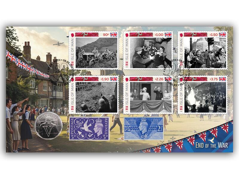 Isle of Man VE Day 80th Coin Commemorative