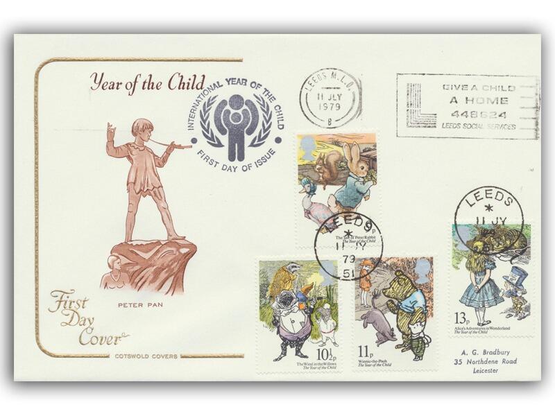 1979 Year of the Child, Leeds Social Services slogan, Cotswold cover