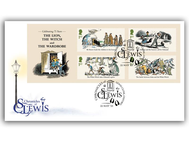 The Lion, The Witch & The Wardrobe 75th Anniversary Miniature Sheet