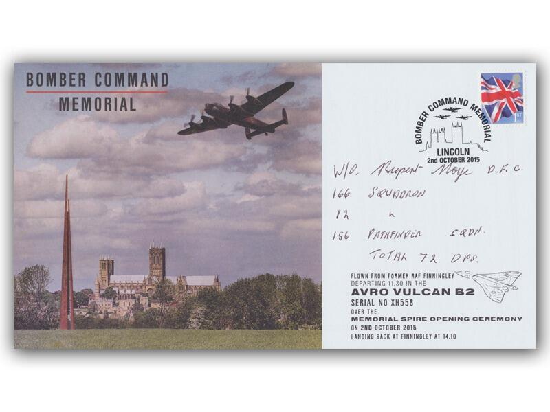 Bomber Command Memorial, signed Rupert Noye