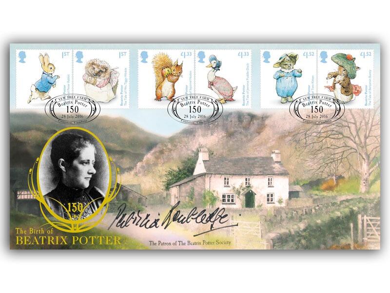 Beatrix Potter 150 | Patricia Routledge Autograph
