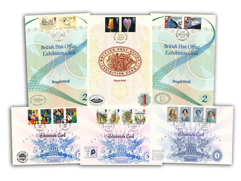 Royal Mail Exhibition Cards Collection x57