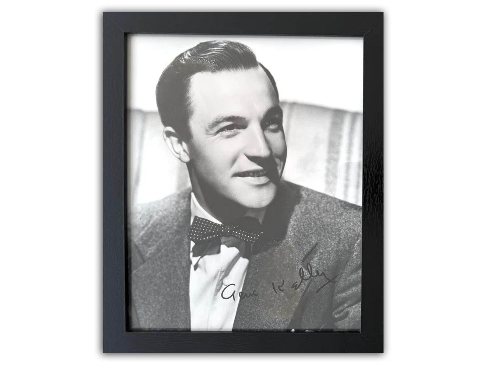 Gene Kelly Autograph | Framed Collectible