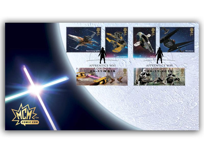 Star Wars 2019 Stamps from Miniature Sheet