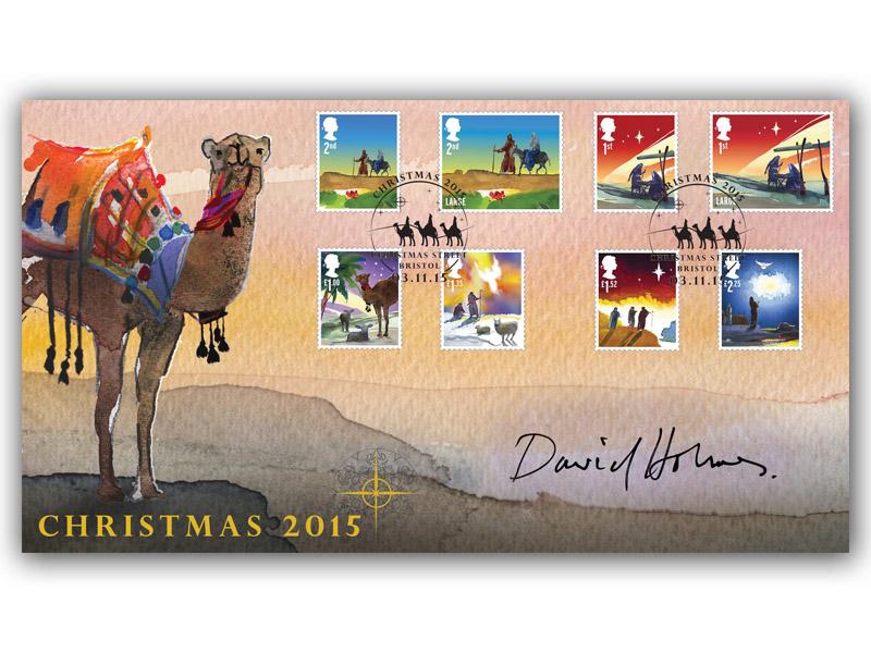 Christmas 2015 Stamps Cover