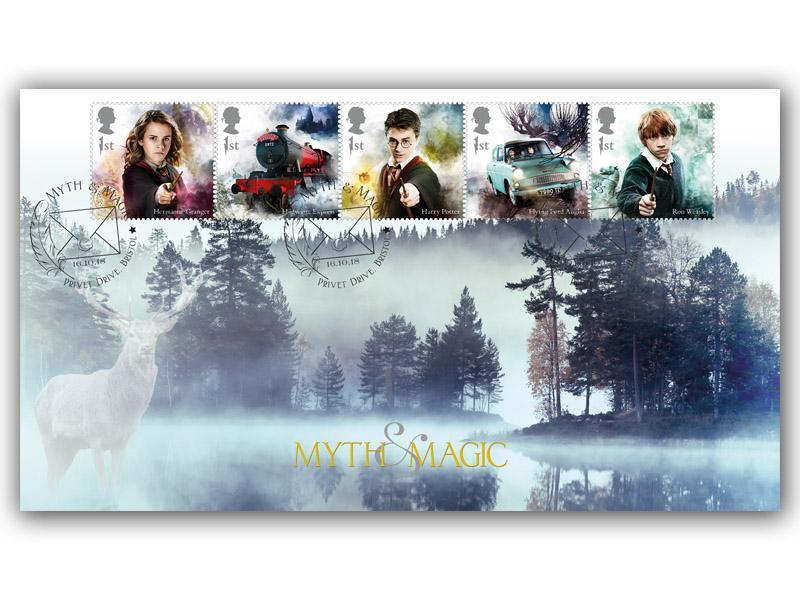 Harry Potter - Mystical Stag Stamp Cover