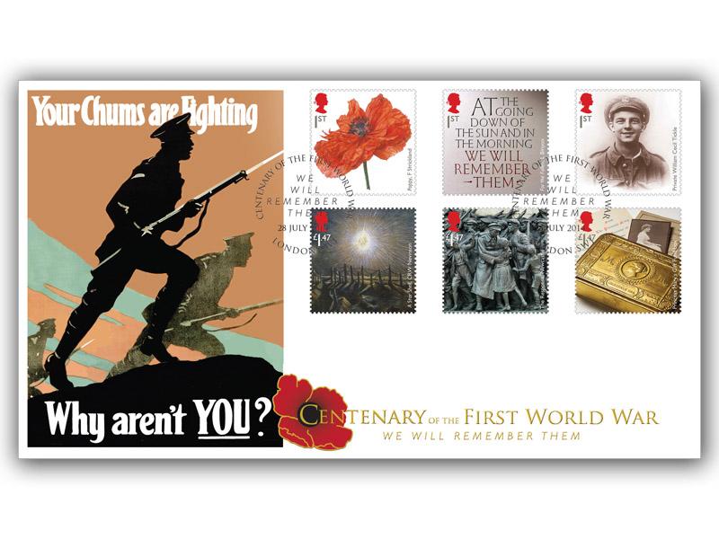 2014 The Great War 1914 - 'Your Chums are Fighting'