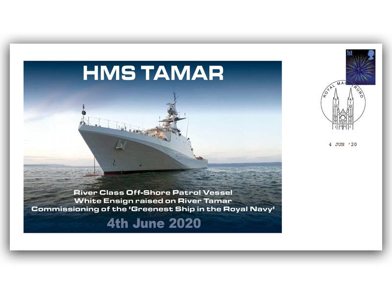 The Commissioning of HMS Tamar