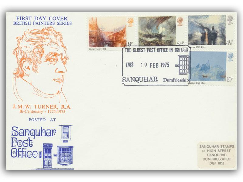 1975 Turner, Sanquhar Post Office official