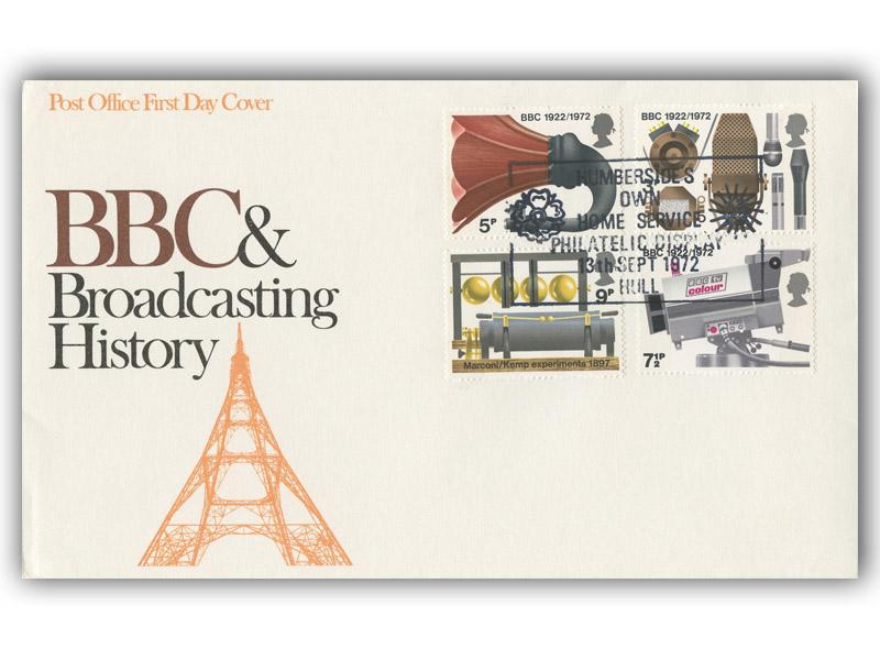1972 BBC, Humberside Home Service postmark