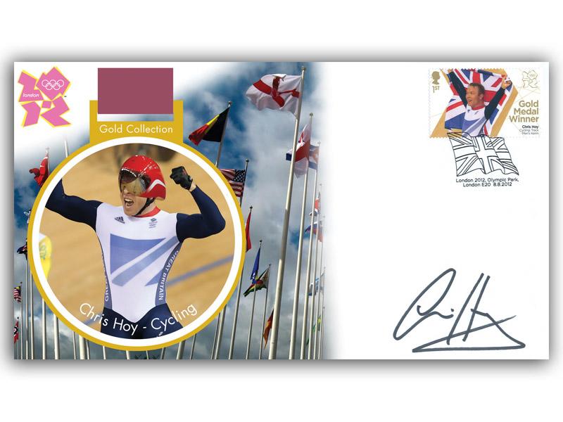 2012 Olympics, Sir Chris Hoy, Men's Keirin, signed