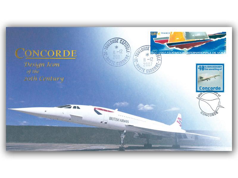 Unveiling of Concorde at Toulouse 40th Anniversary