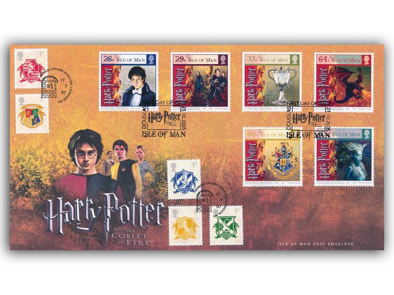 Harry Potter and the Goblet of Fire, Double King's Cross postmark