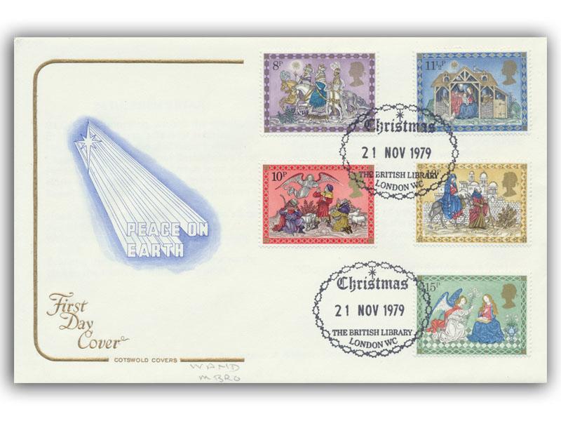 1979 Christmas First Day Cover