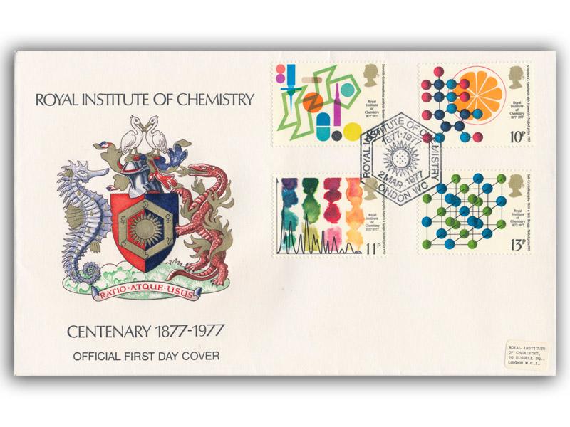 1977 Chemistry, Royal Institute official