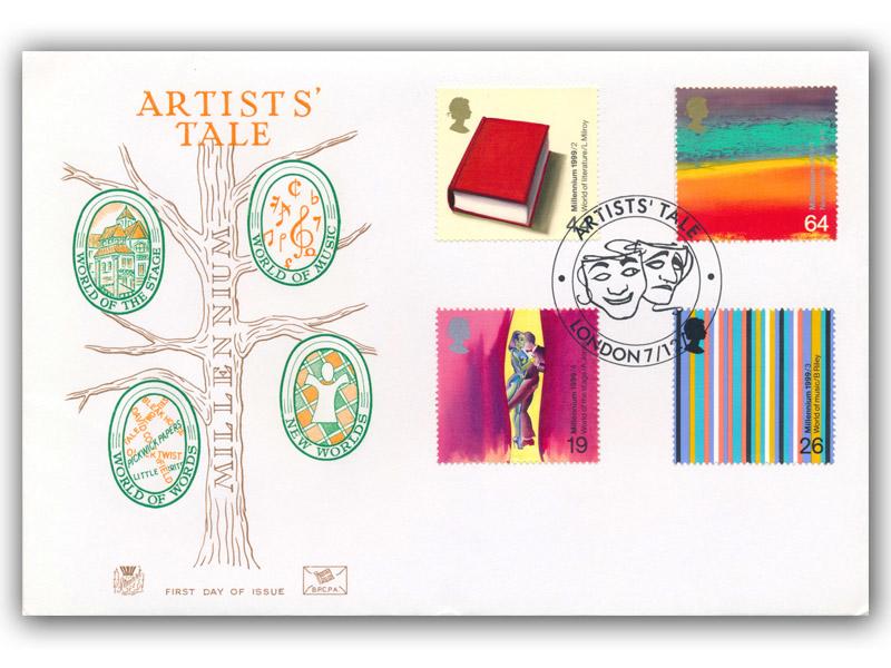 1999 Artists Tale First Day Cover