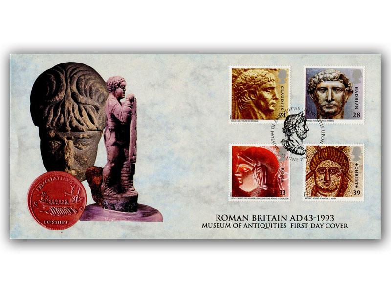 1993 Roman Britain, Museum of Antiquities official