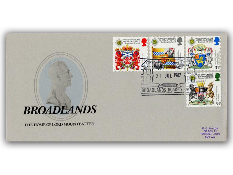 1987 Heraldry, Broadlands official