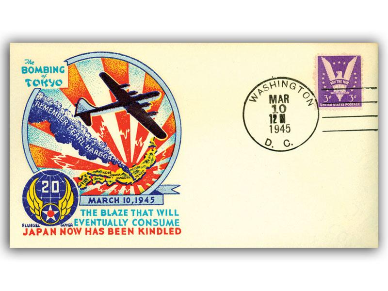 1945 Bombing of Tokyo, Fluegel cover