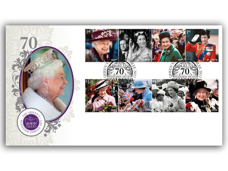 Platinum Jubilee Classic Stamps cover